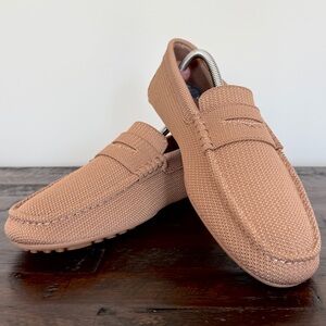 PETER MILLAR Men’s Cruise Crown Knit Driver Shoe Loafer in Scotch Size 8.5